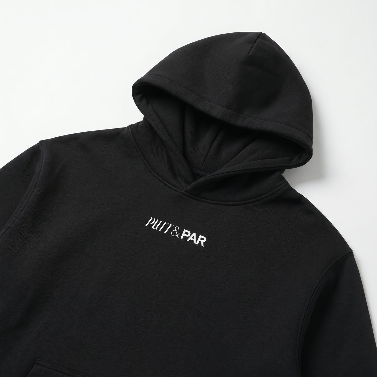 Oversize Fleeced Hoodie - Black