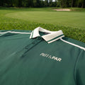 The Piped Polo Shirt - Dark Green