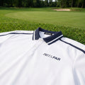 The Piped Polo Shirt - White