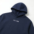 Oversize Fleeced Hoodie - Navy Blue