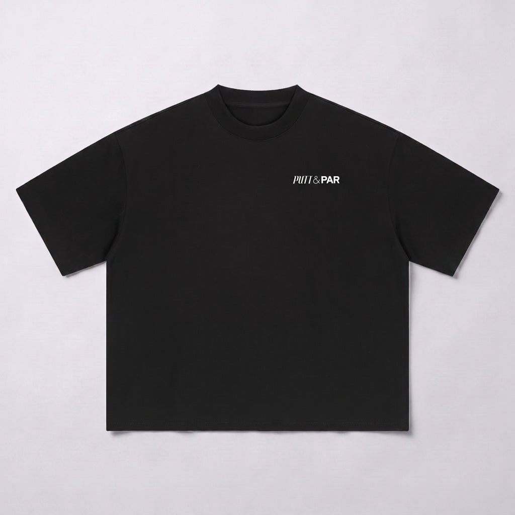 Boxy Oversized T-Shirt Black