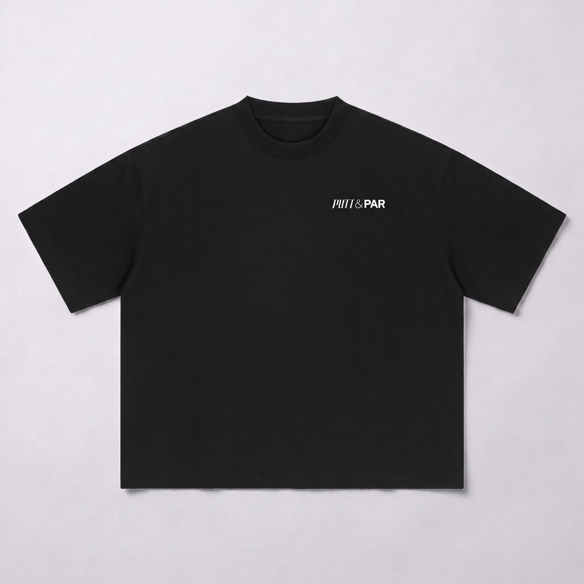 Boxy Oversized T-Shirt Black