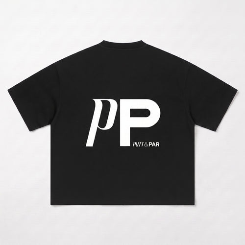 Boxy Oversized T-Shirt Black