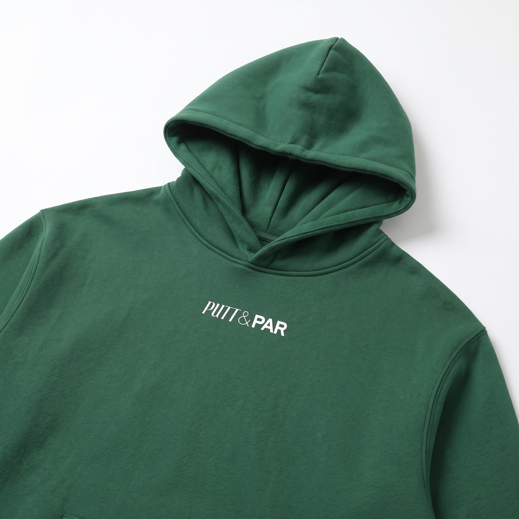 Oversize Fleeced Hoodie - Eden Green